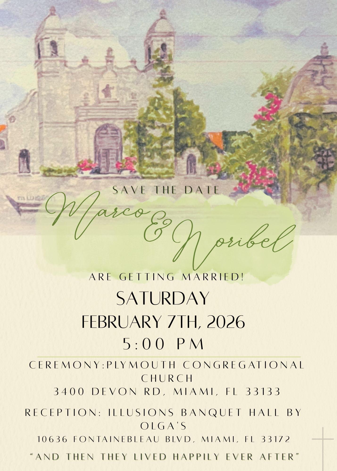 The Wedding Website of Noribel Ruiz and Marco Secolo