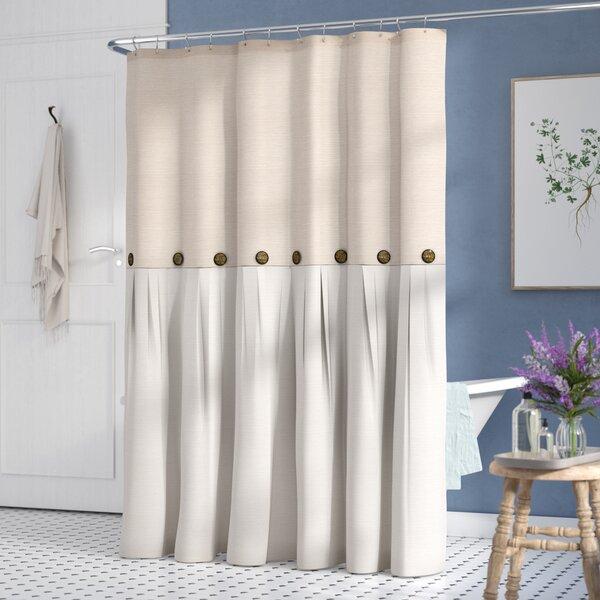 Beckham Solid Single Shower Curtain