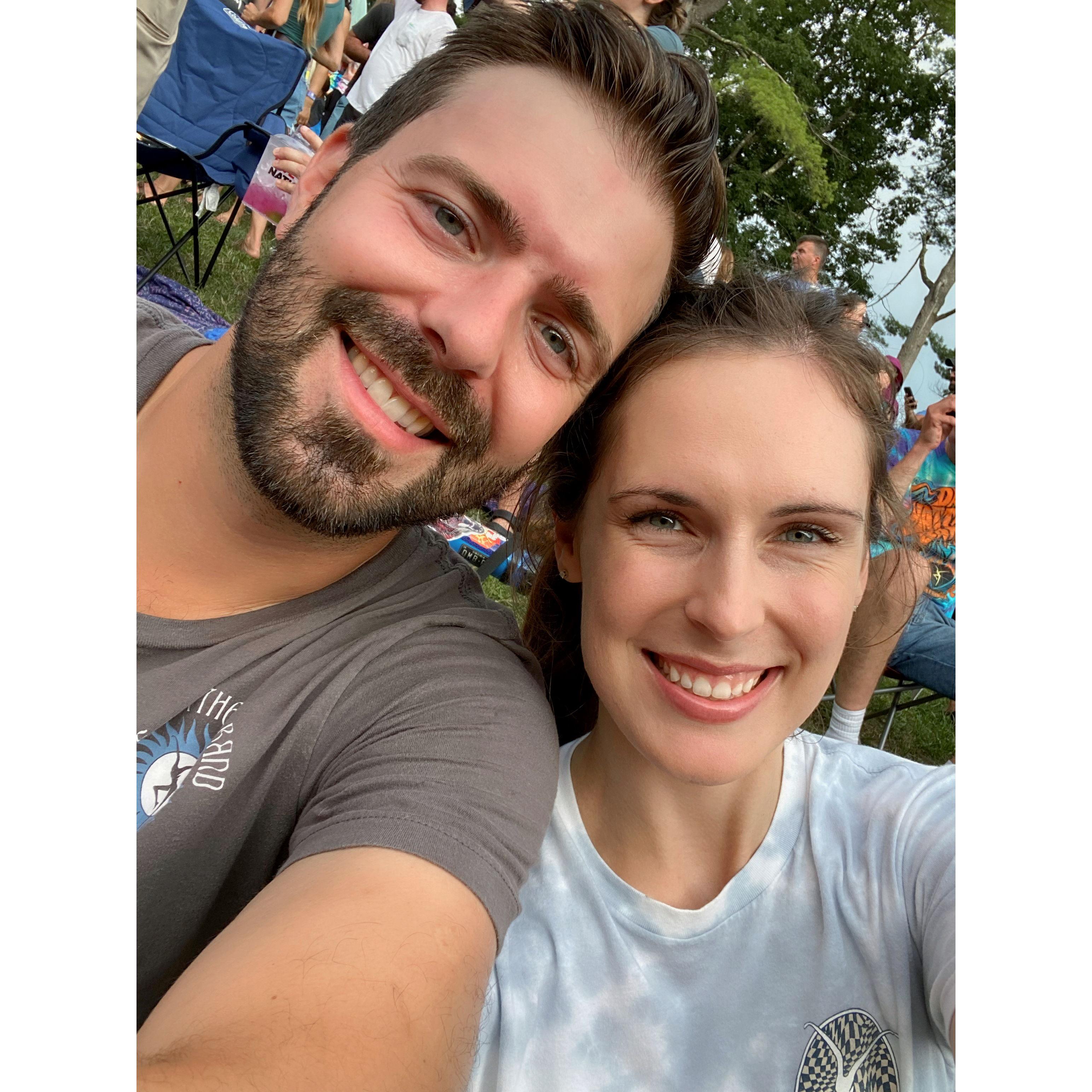 Dave Matthews Band show - Saratoga Springs, NY