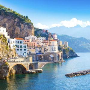 Boat cruise down the Amalfi coast and tour of the ruins of Pompeii