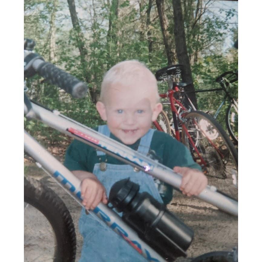 Look at this white white adorable baby Matt