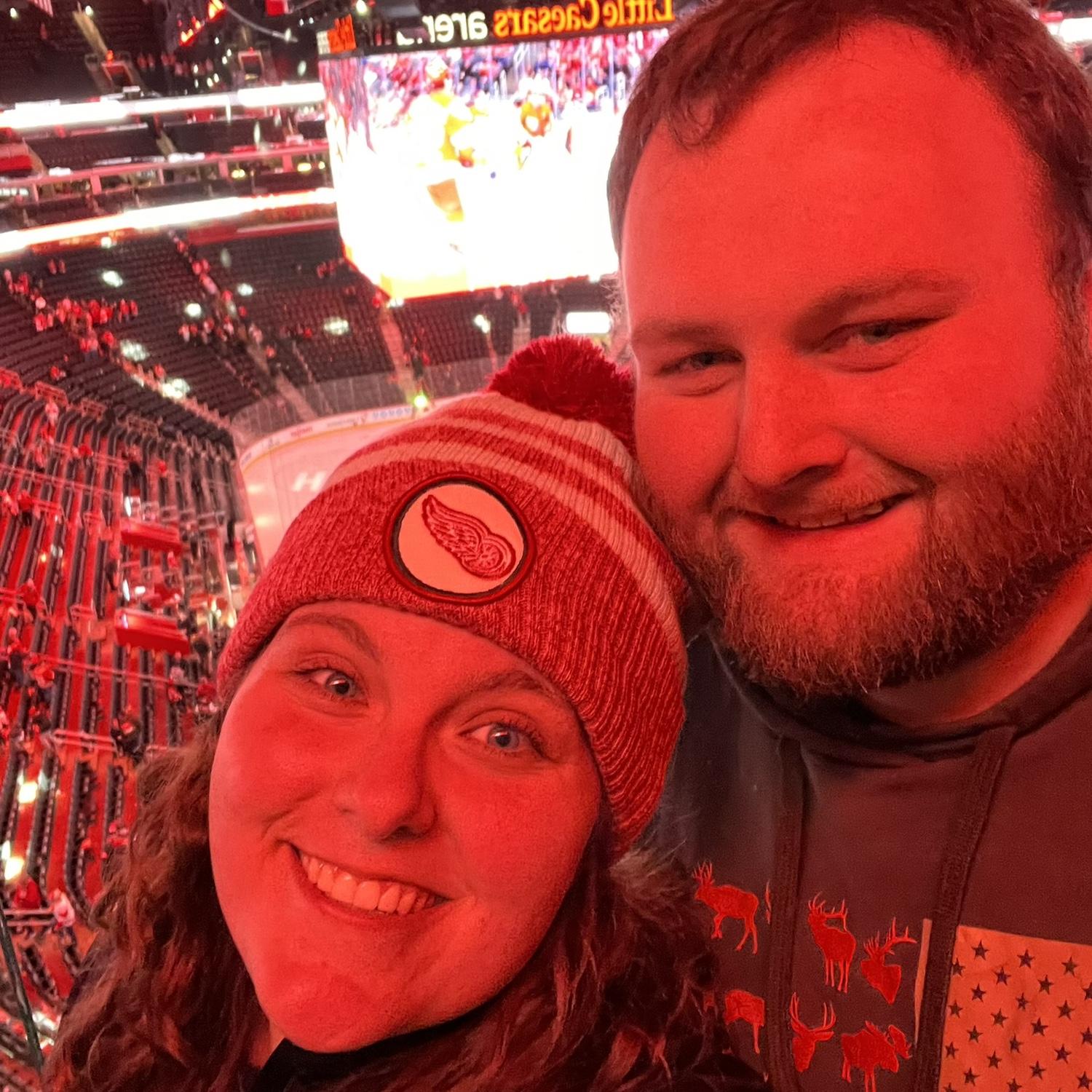 First Pro Hockey game!