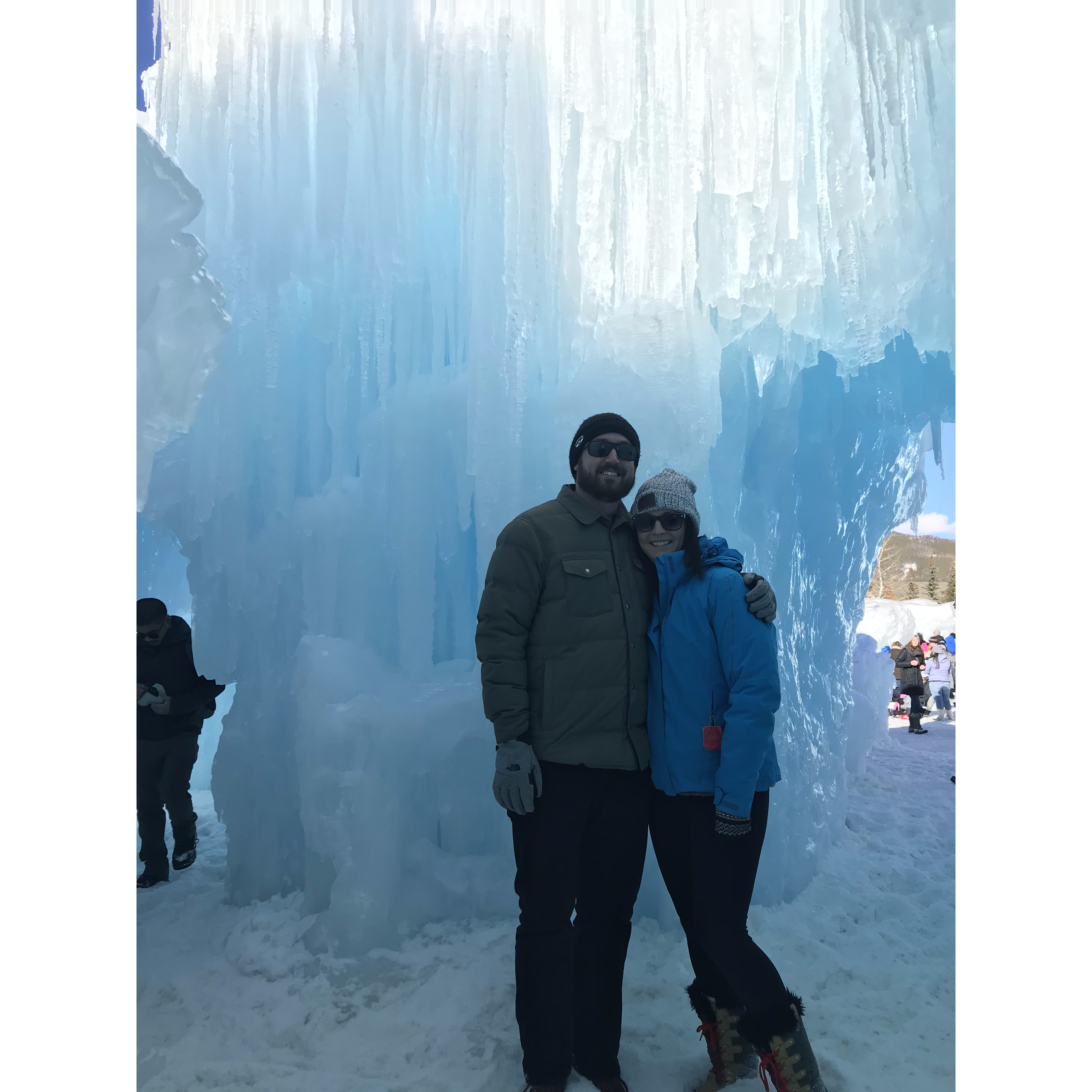 Ice Castles in Dillion, CO