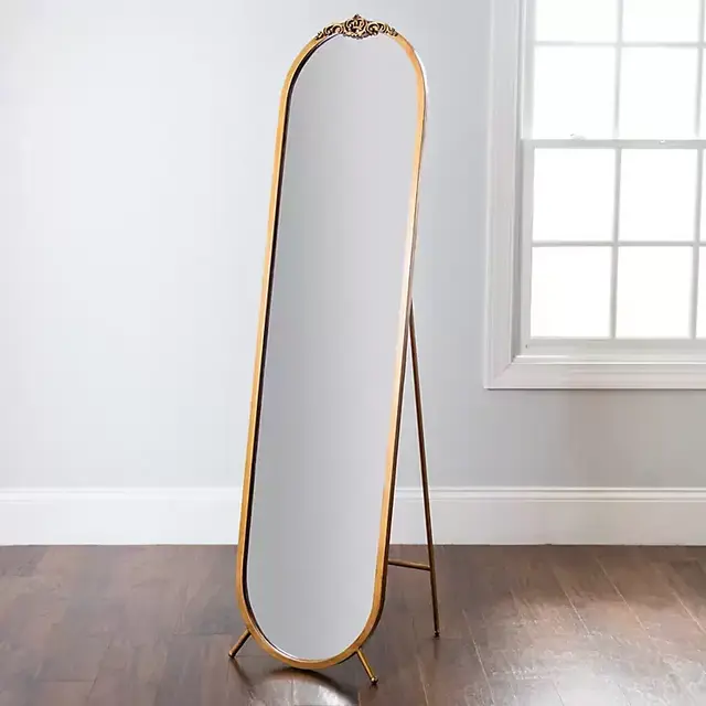 Gold Ornate XL Leaner Mirror