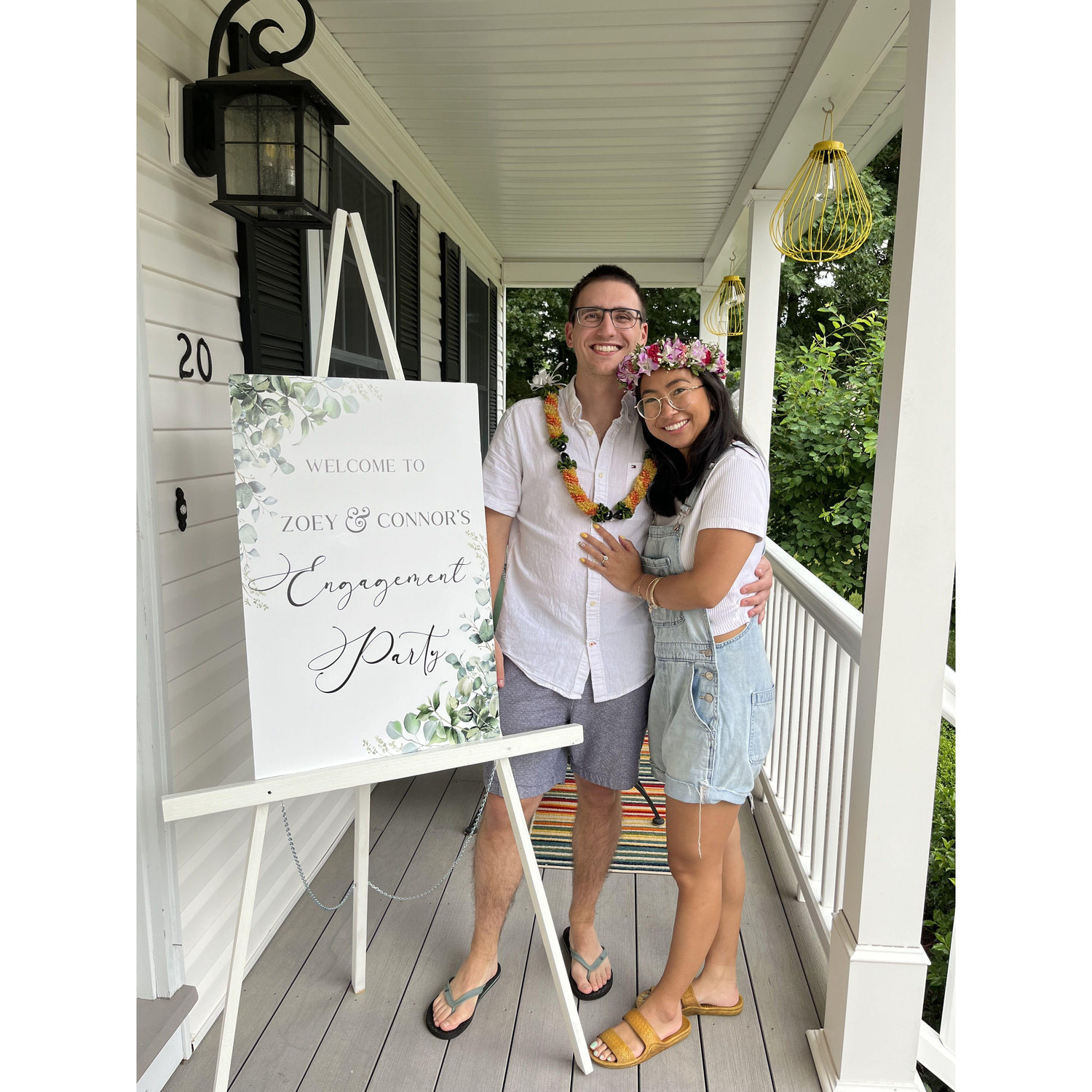 Our engagement party!
