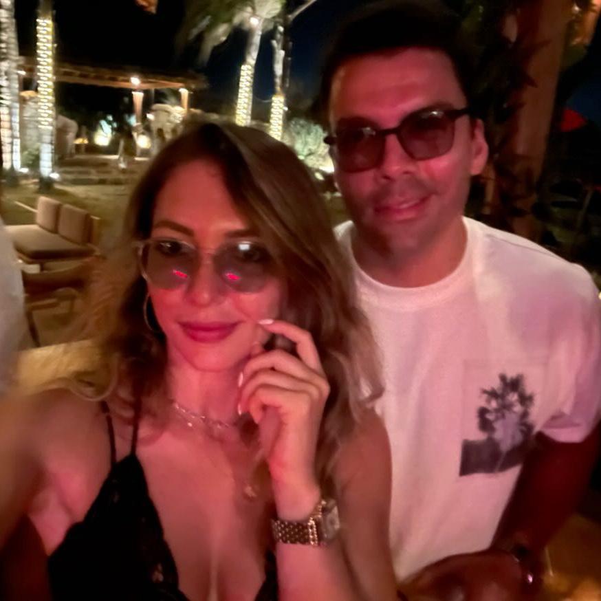 First night we met in Mykonos 🇬🇷