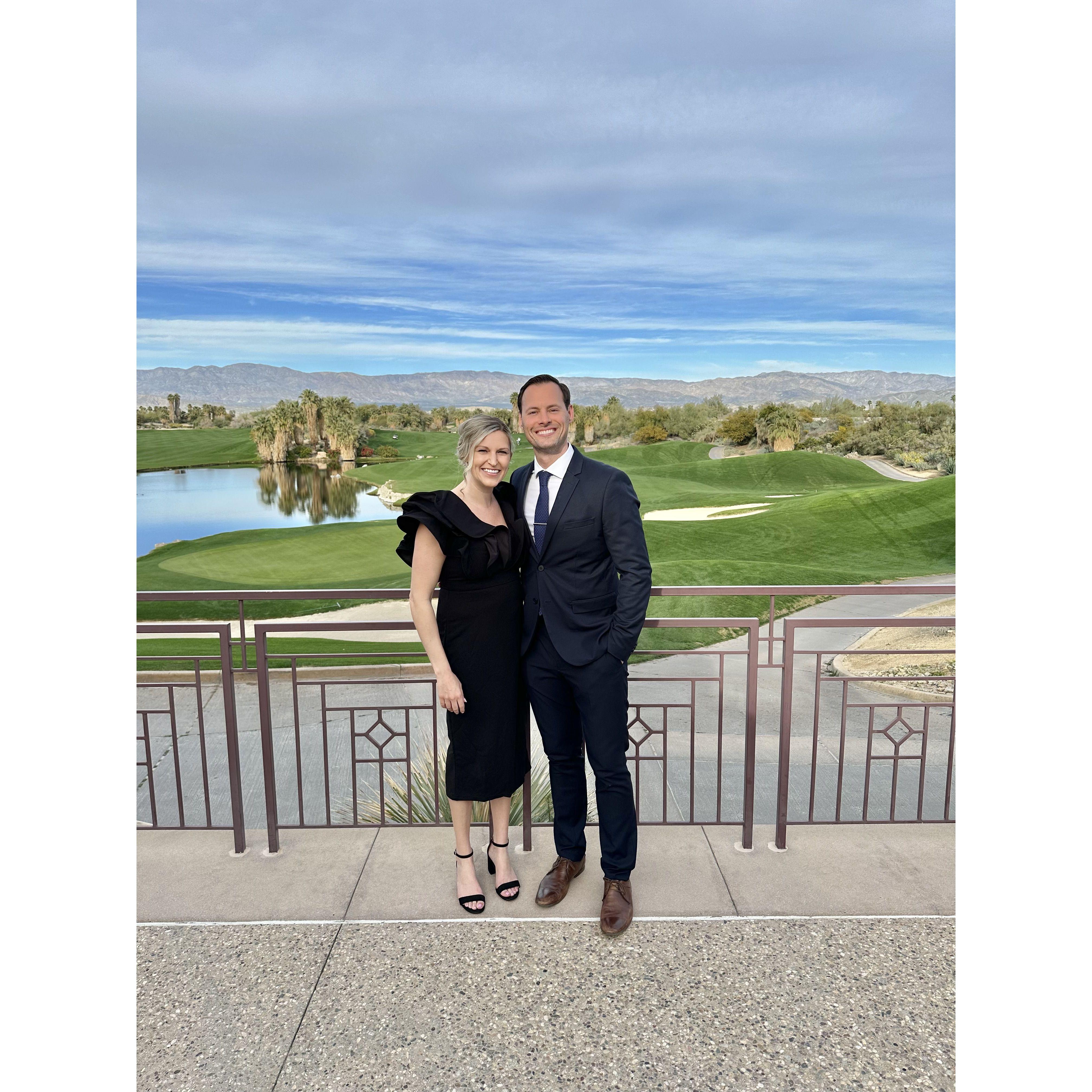 Gorgeous wedding in Palm Springs.