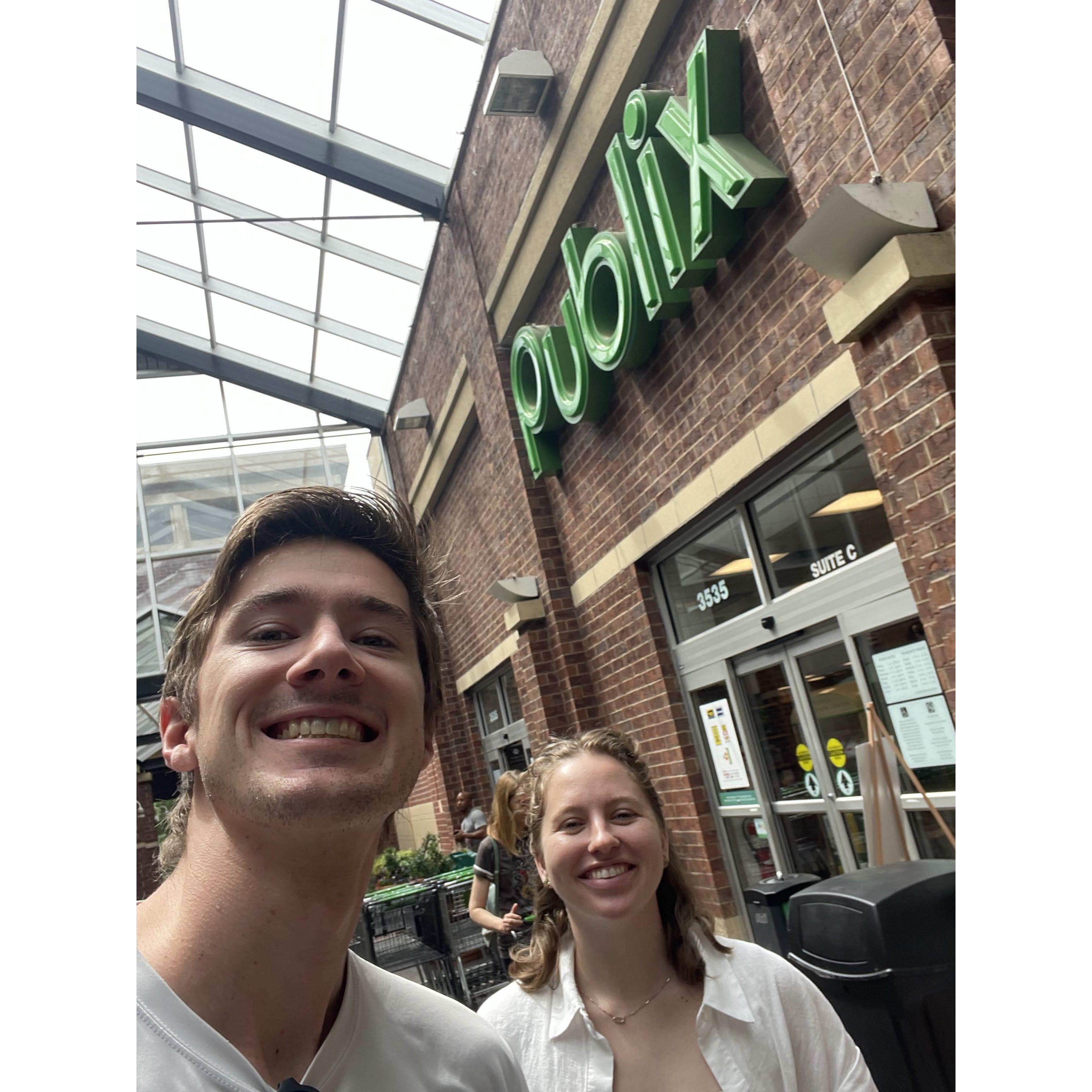 Had to celebrate moving back to the Southeast with a quick trip to Publix for the first time in a couple years