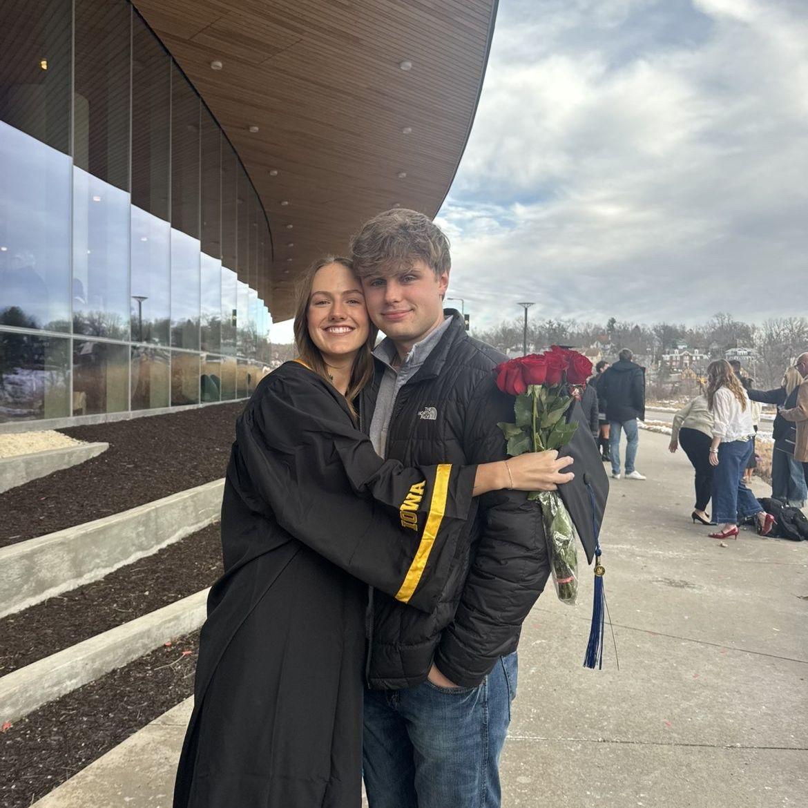 Riley's college graduation