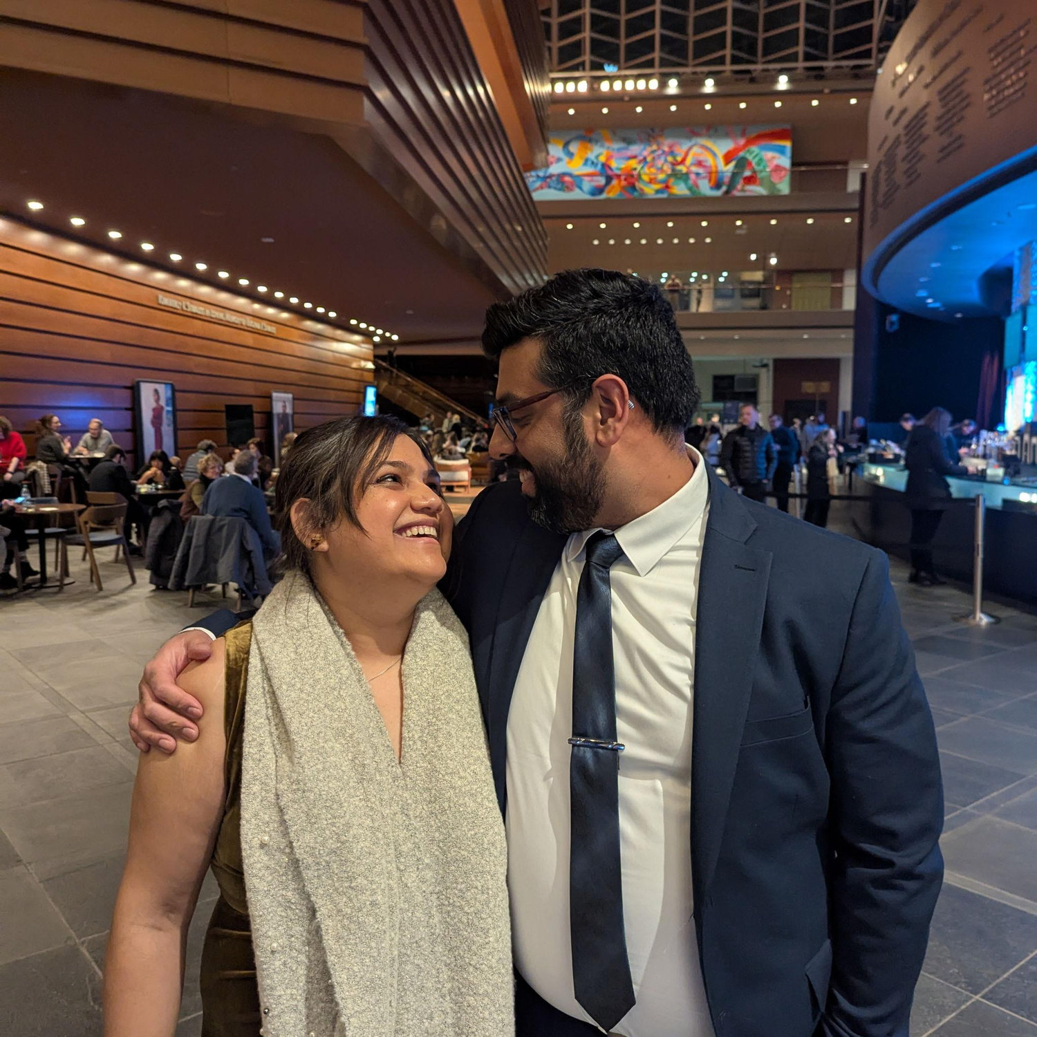 My birthday and our anniversary at the Orchestra!