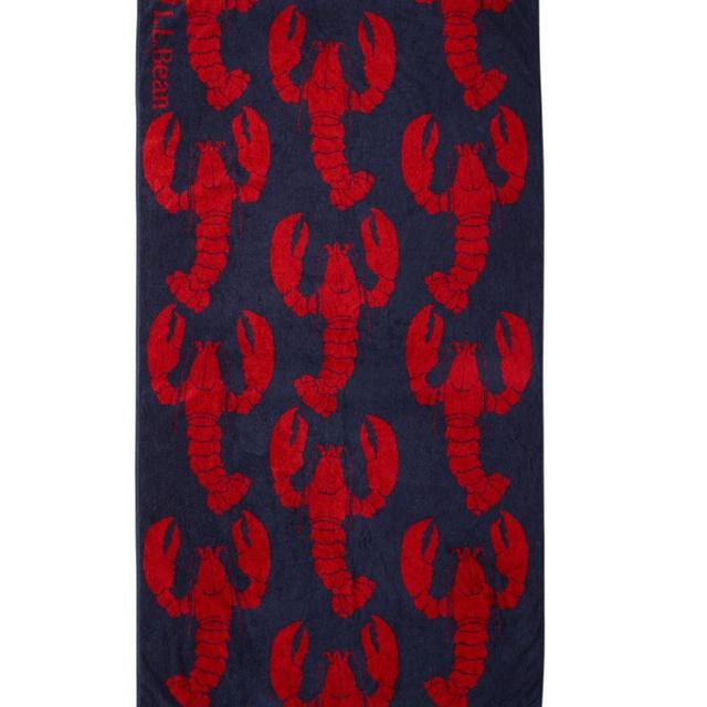 Seaside Beach Towel, Lobsters