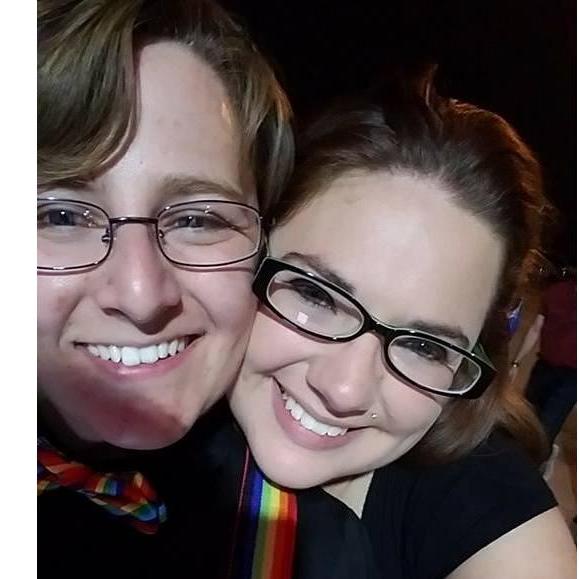 Our first Pride being engaged!