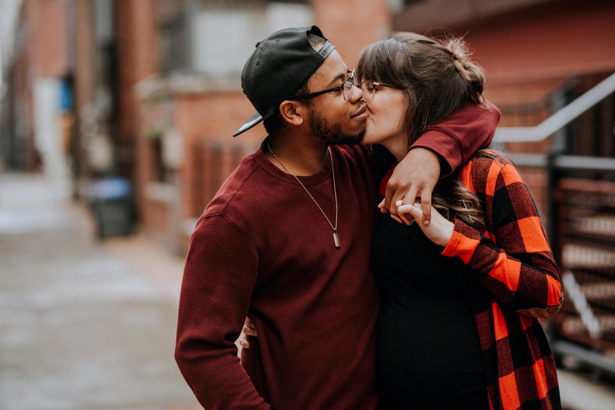 One of our fabulous engagement pictures. Oak and Embers Photography took this picture and will also be taking our wedding pictures.