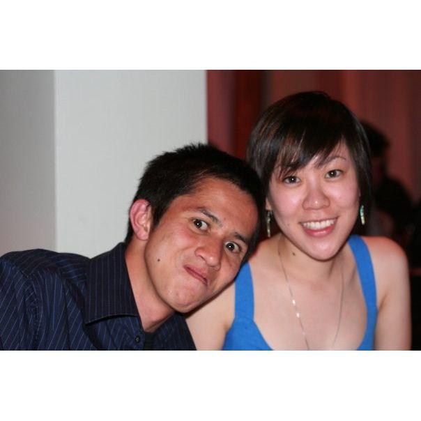 Probably our first photo together.