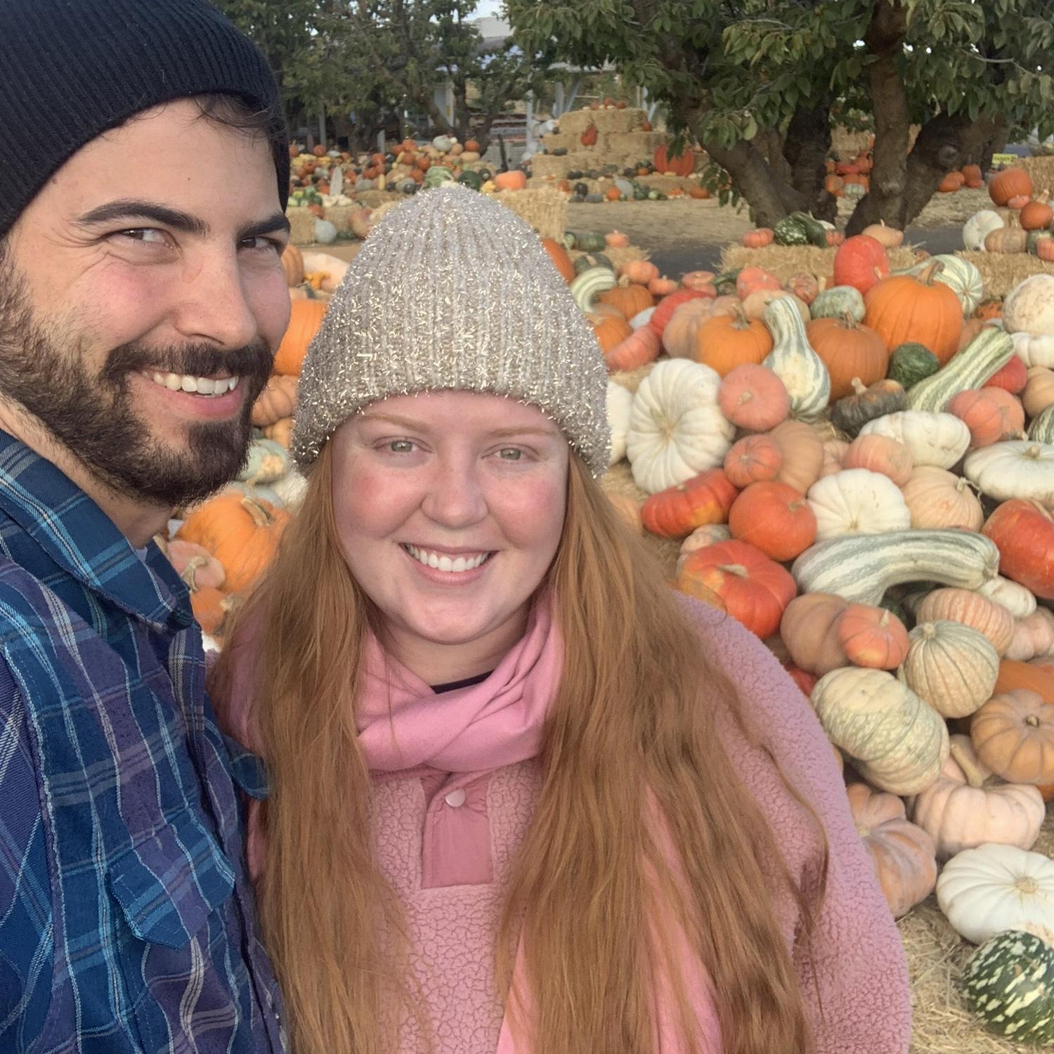 The pumpkin patch in Greenbluff, WA