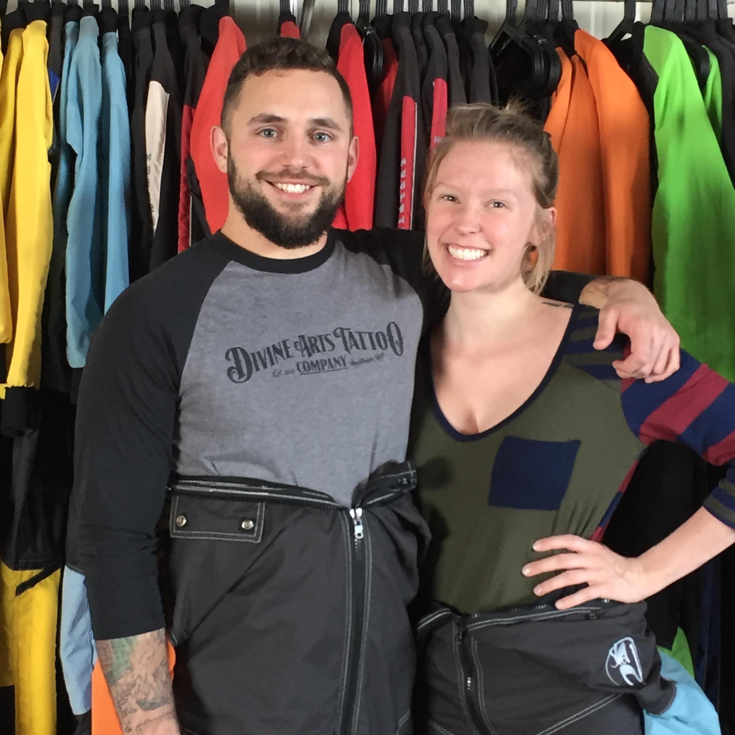 When we went skydiving! (For Jordan's 27th birthday!)