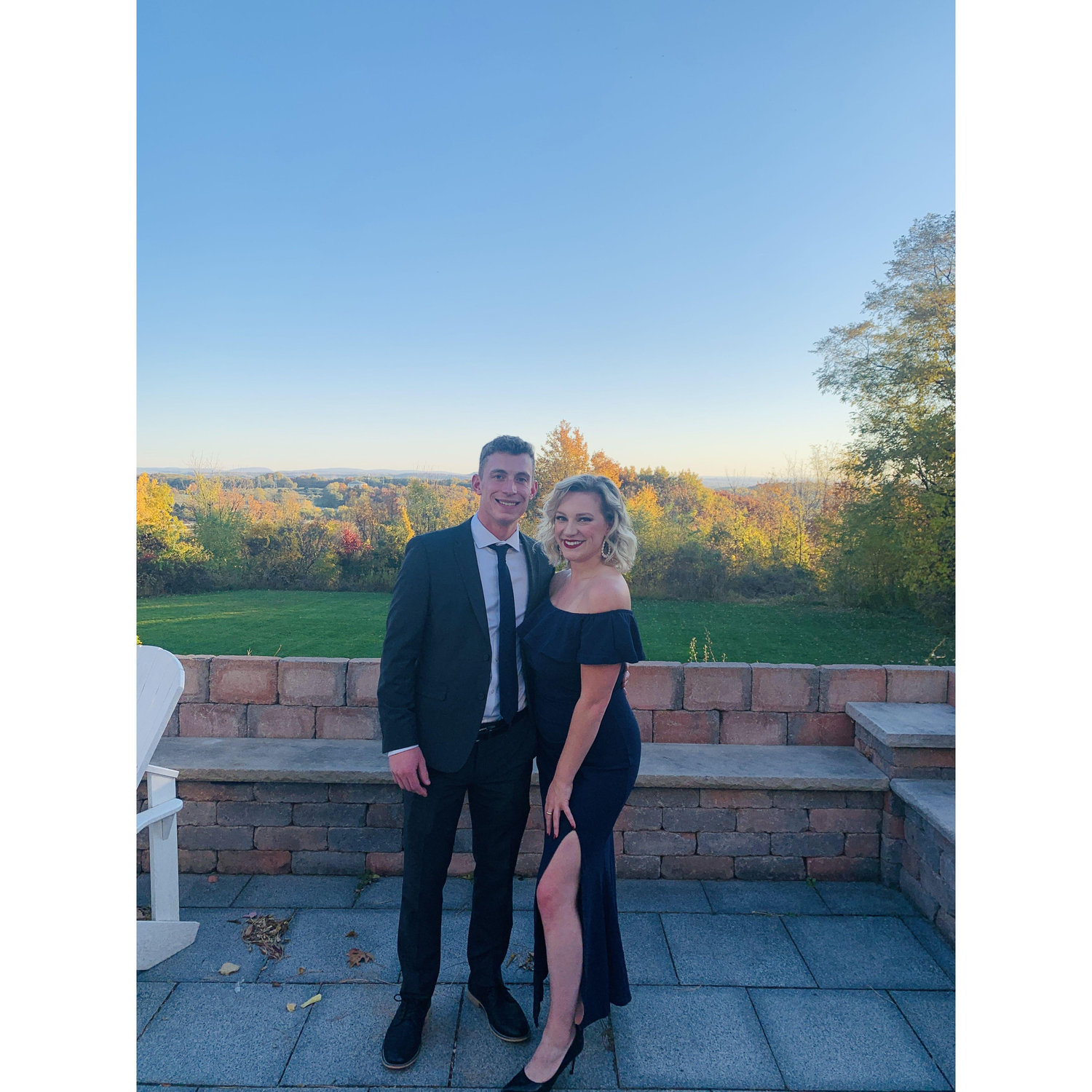 First wedding season together.