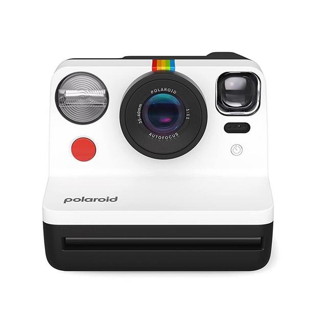 Polaroid Now 2nd Generation I-Type Instant Film Camera - Black & White (9072)