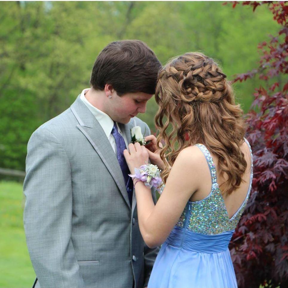 Our first prom