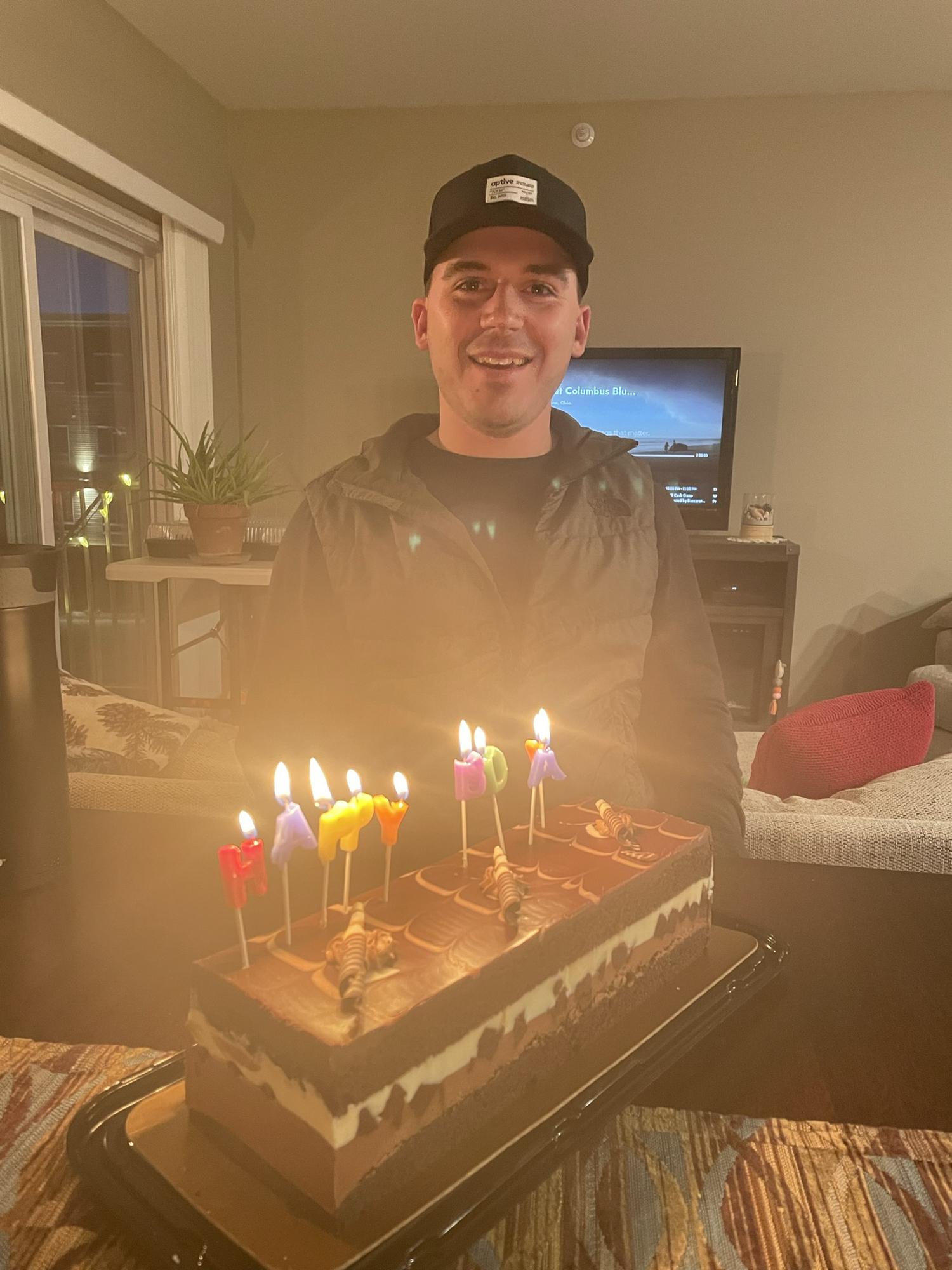 3/13/22 Celebrating Michaels 27th birthday 🥳
