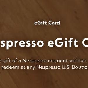 Purchase an eGift Card | Nespresso USA
