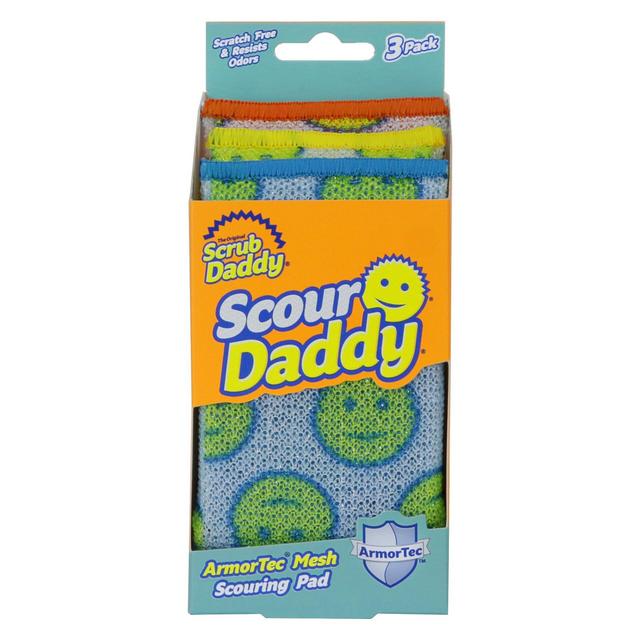 Scrub Daddy ArmorTec Mesh Scouring Pad - 3ct