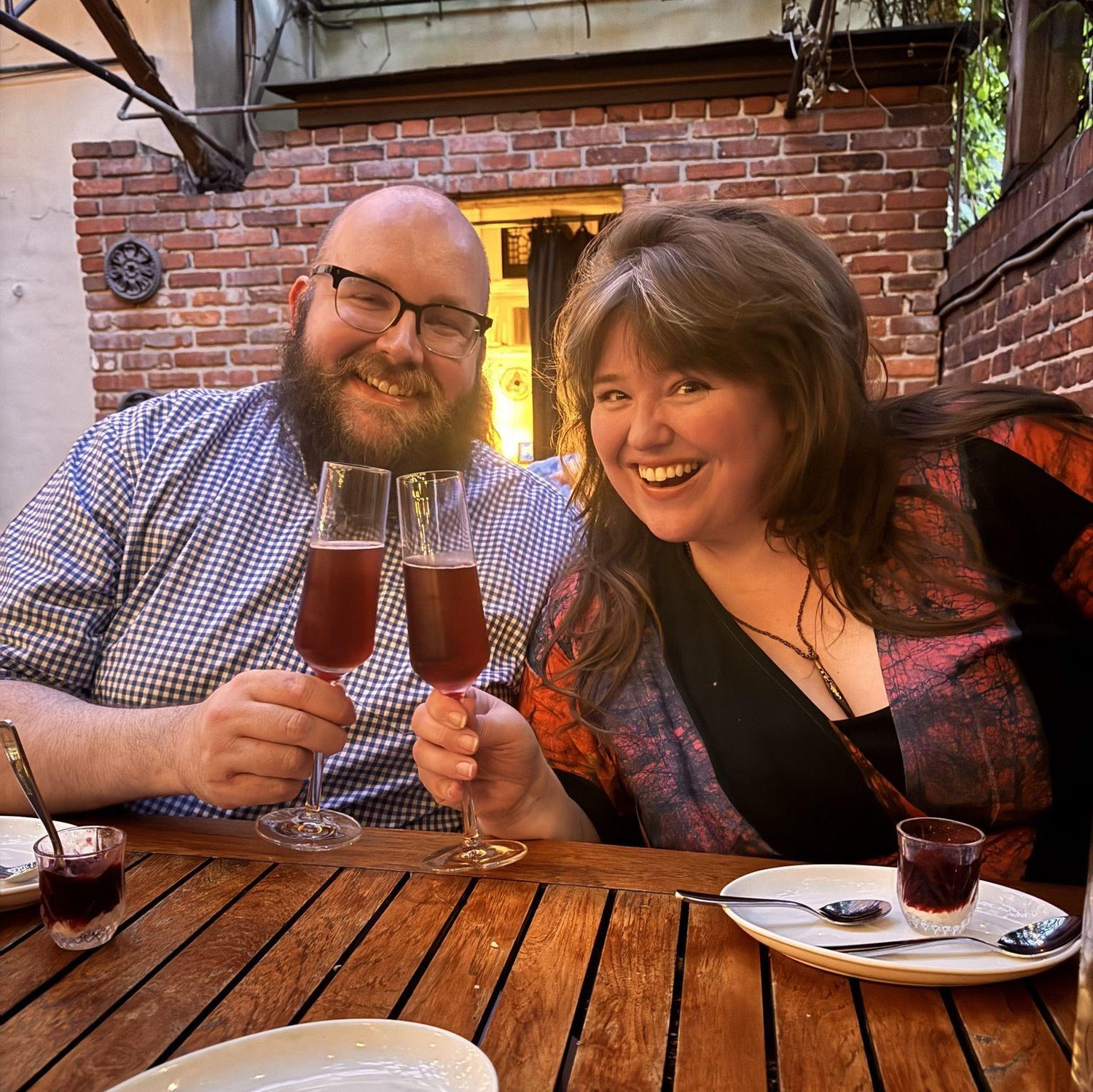 Cheers to our everlasting love!
