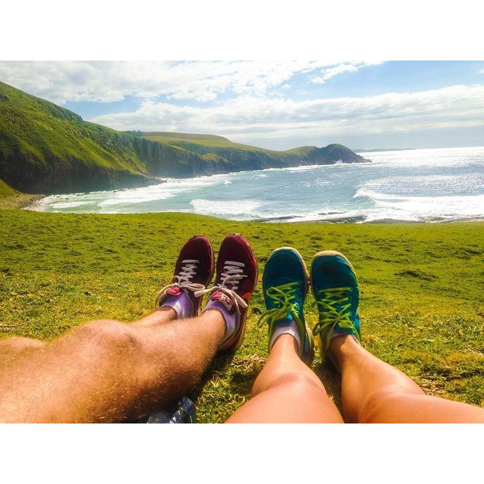 Trekking our favourite spot. Coffee Bay SA