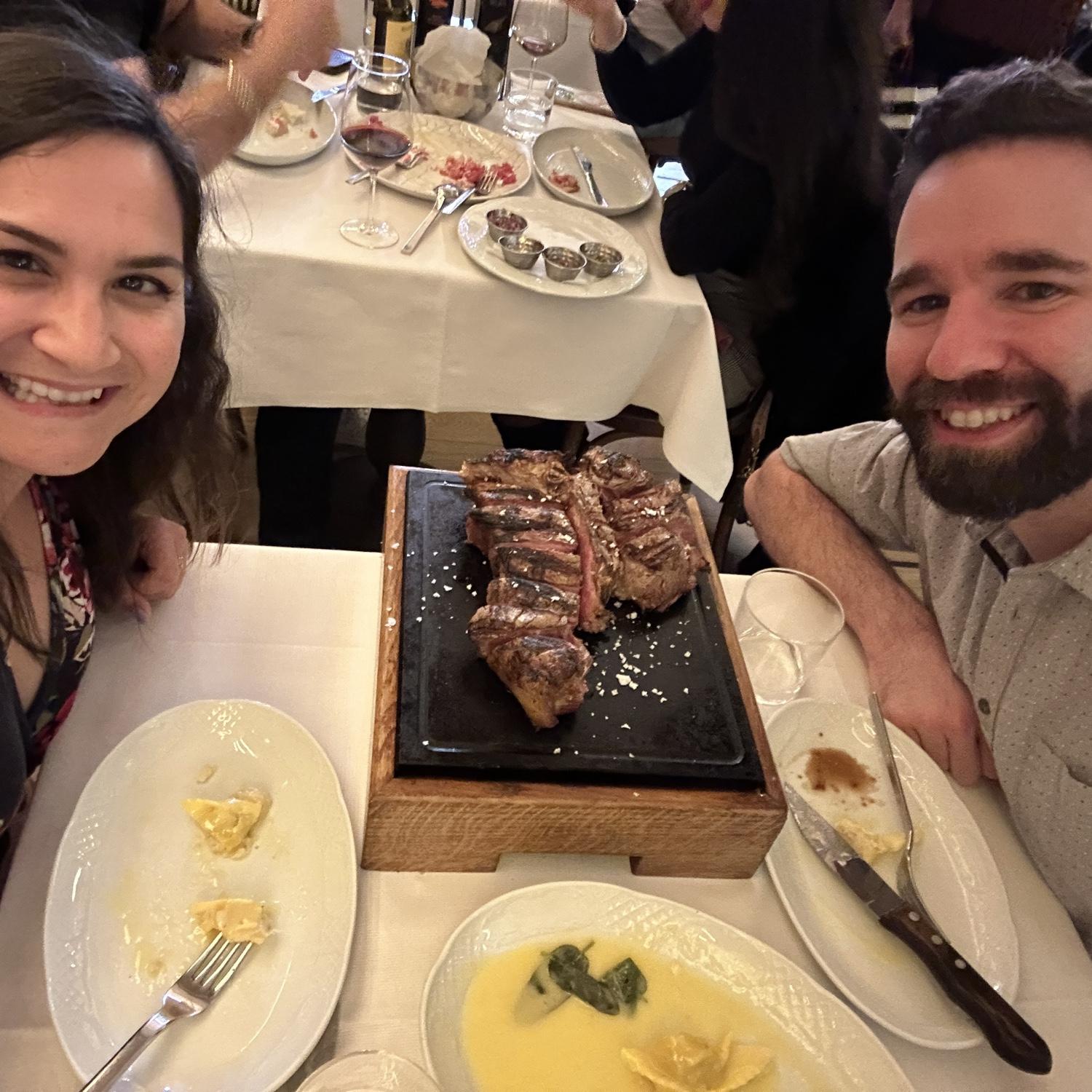 Florentine steak!