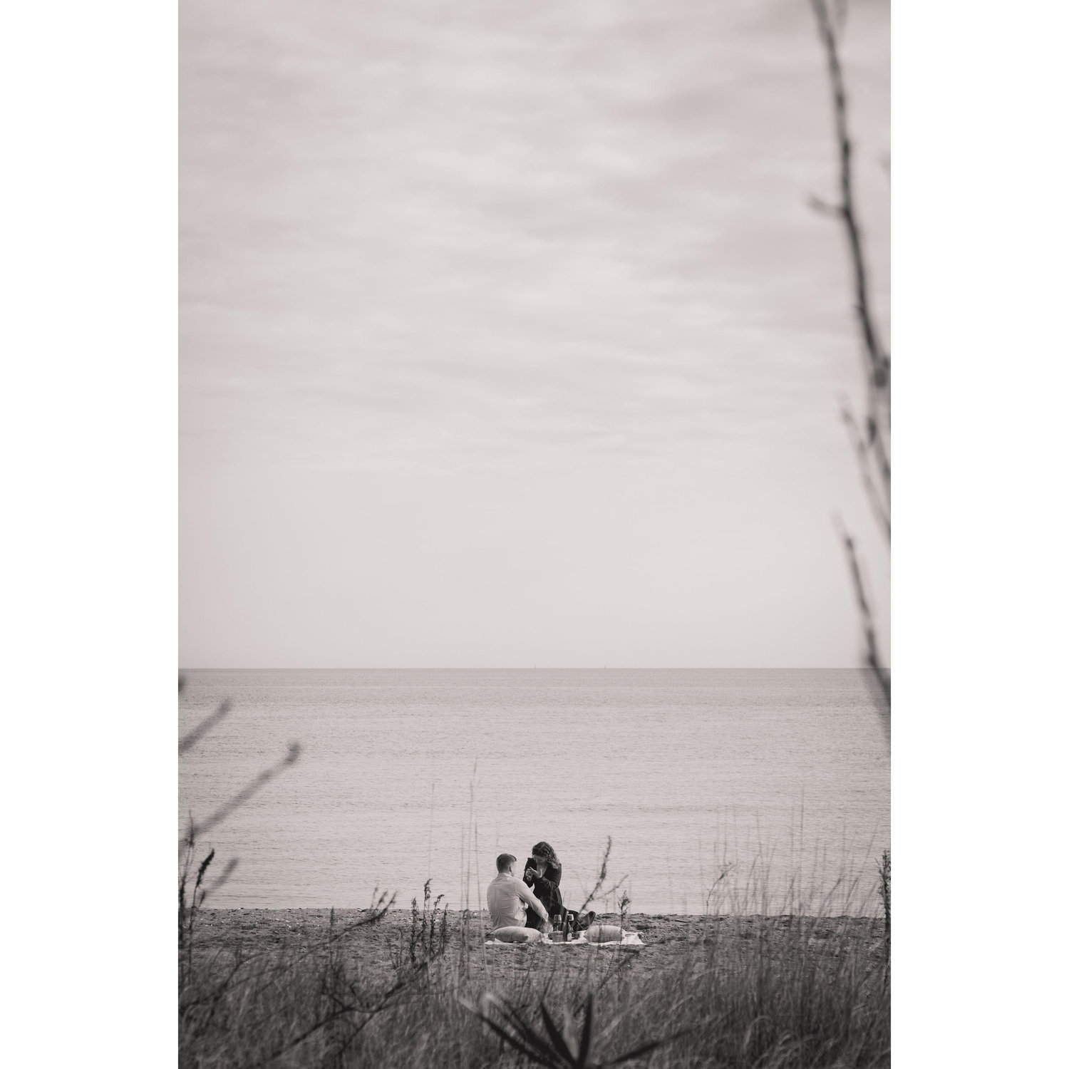Levi and Alita enjoying their first moments together after becoming engaged.