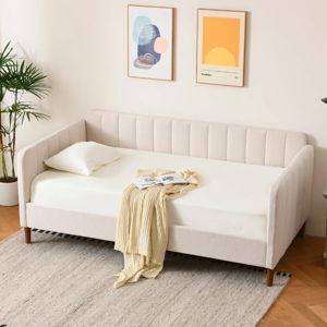 Upholstered Daybed - Ivory