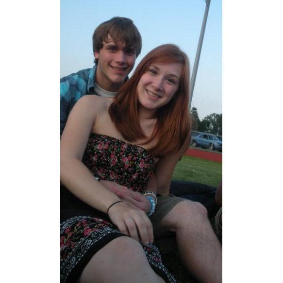 Our first photo together!