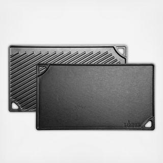 Logic Double Play Reversible Cast Iron Grill/Griddle