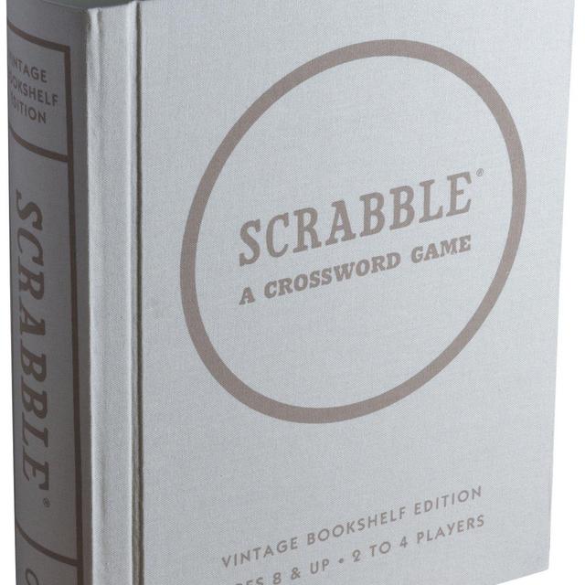 Scrabble Book Vintage Edition Board Game