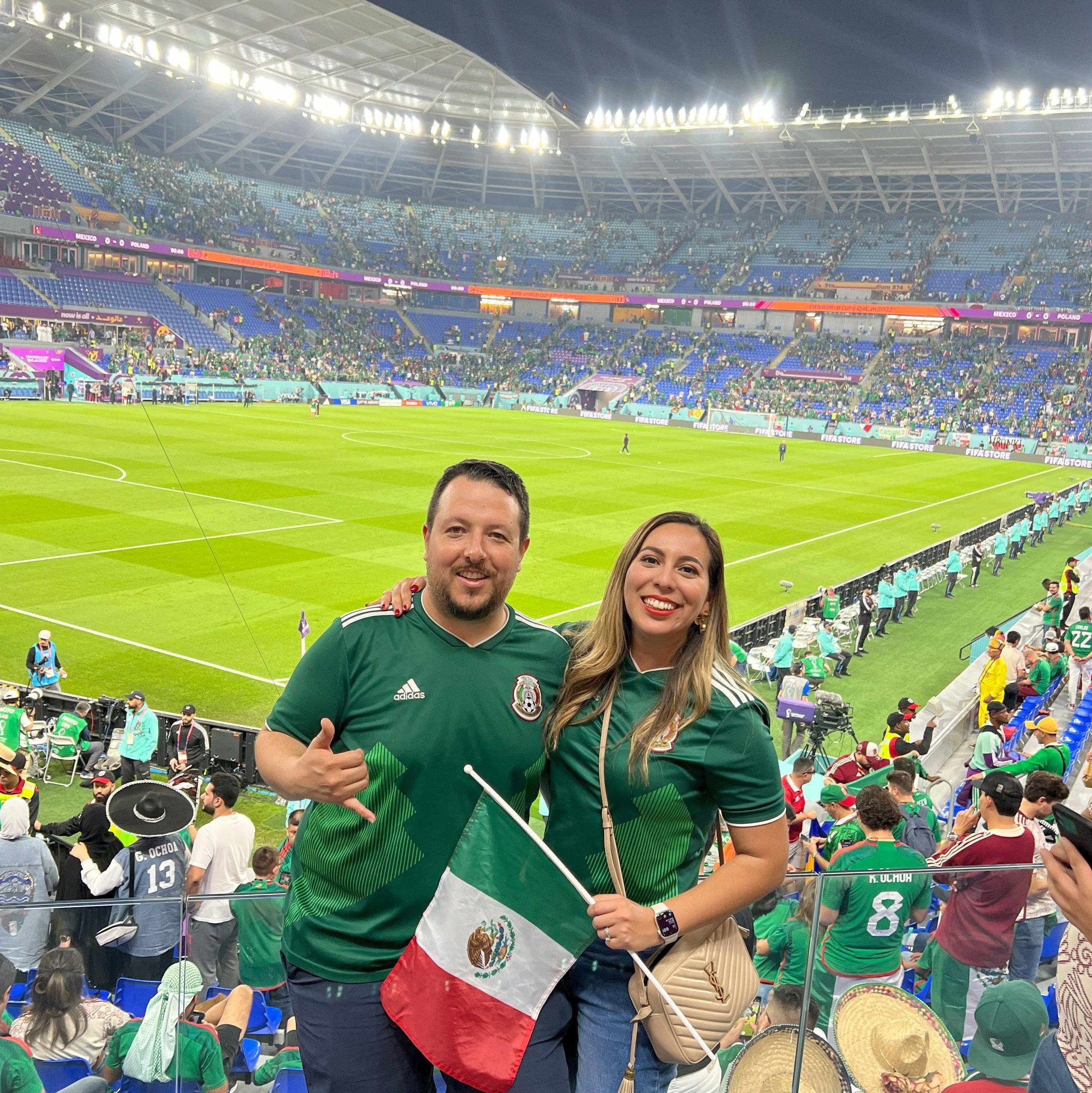 Supporting Mexico in the 2022 World Cup in Qatar