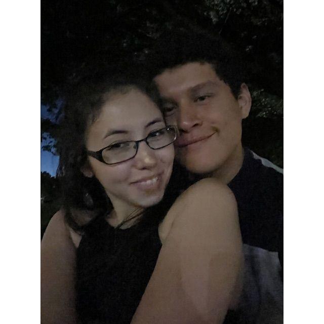 First time watching the fireworks together!