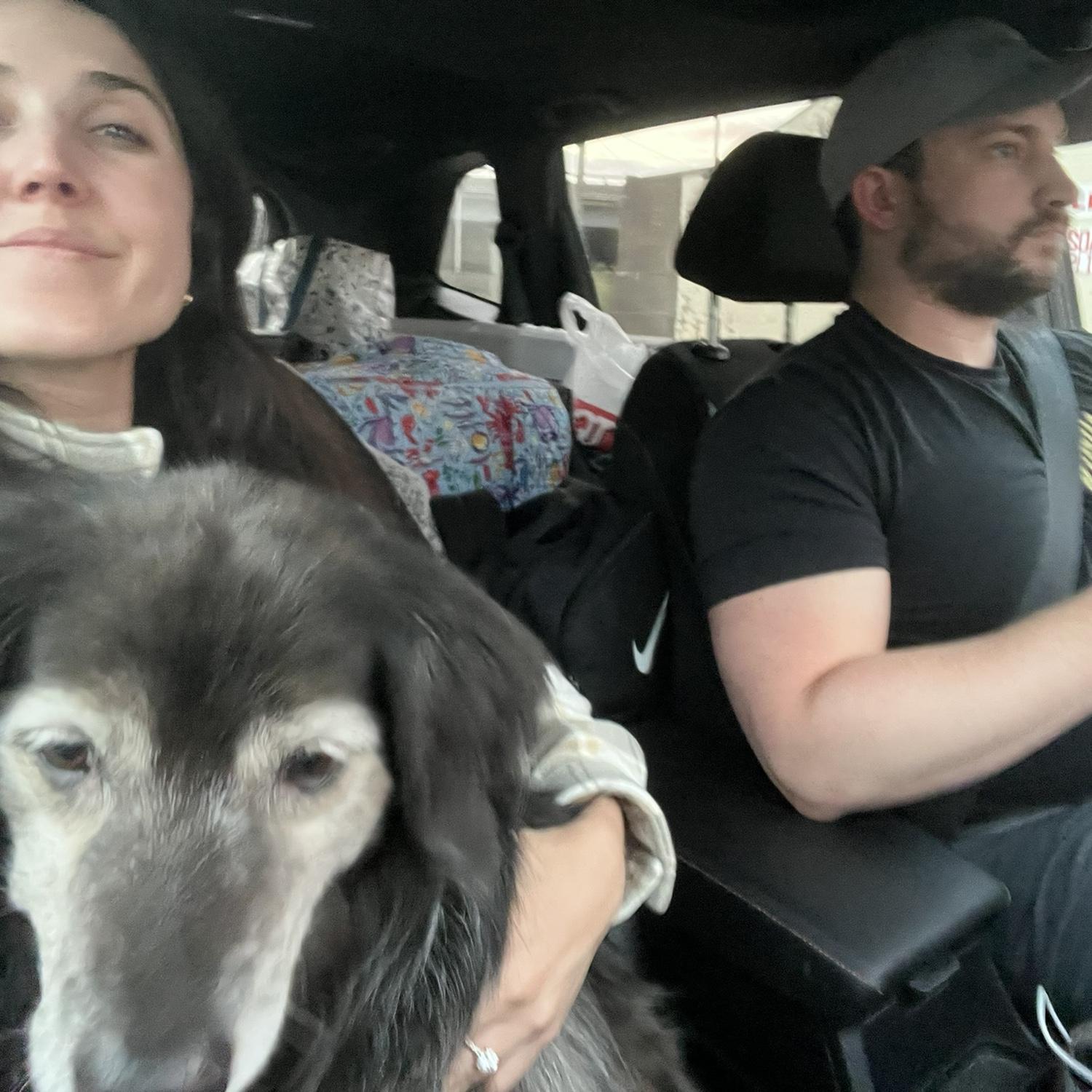 Audrey & Nick packed up the car and headed for the windy city!