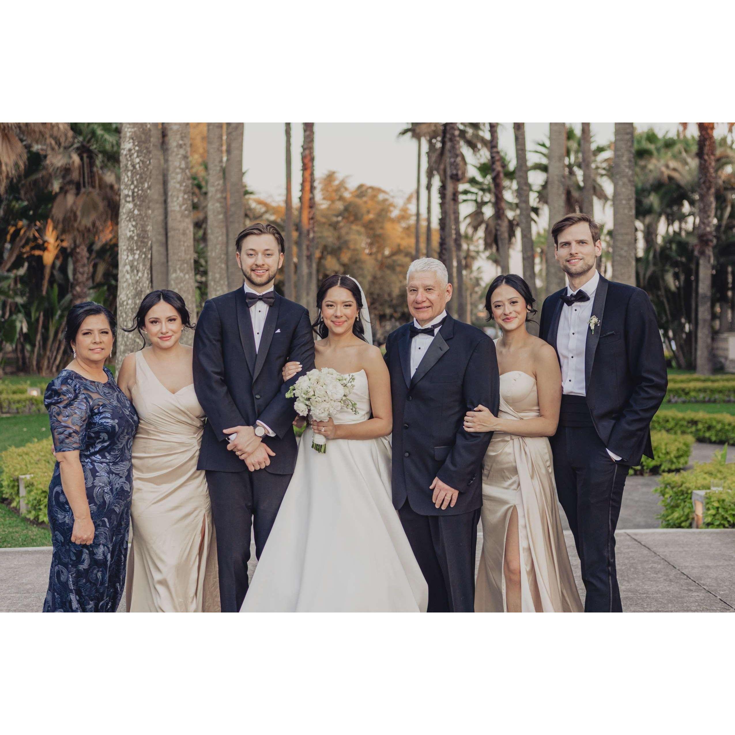 Marisa's little sister Ileana got married in Mexico. We loved celebrating this special moment as a family! David and I stood up in their wedding. We can't wait to have them stand up in ours!