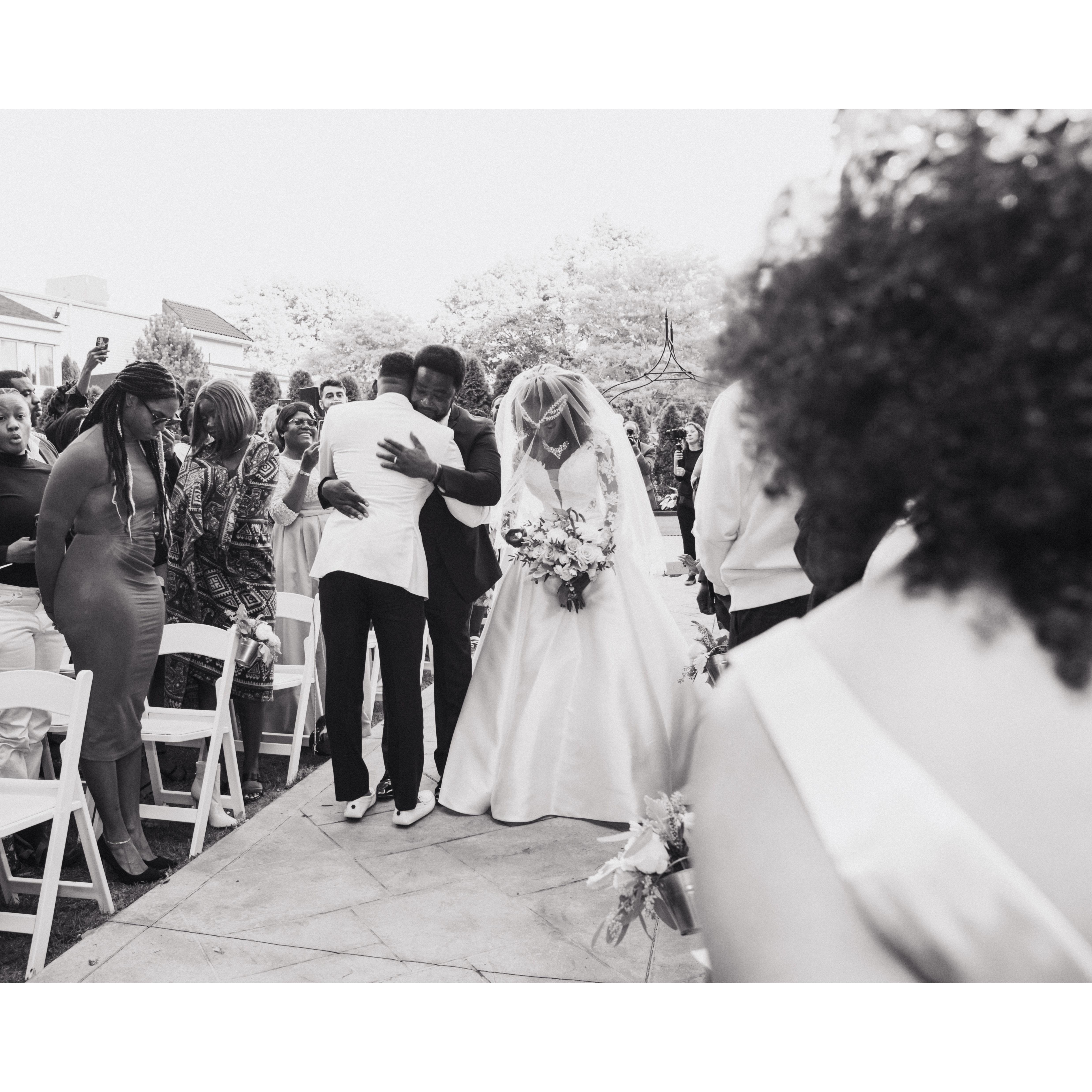Giving of the bride
