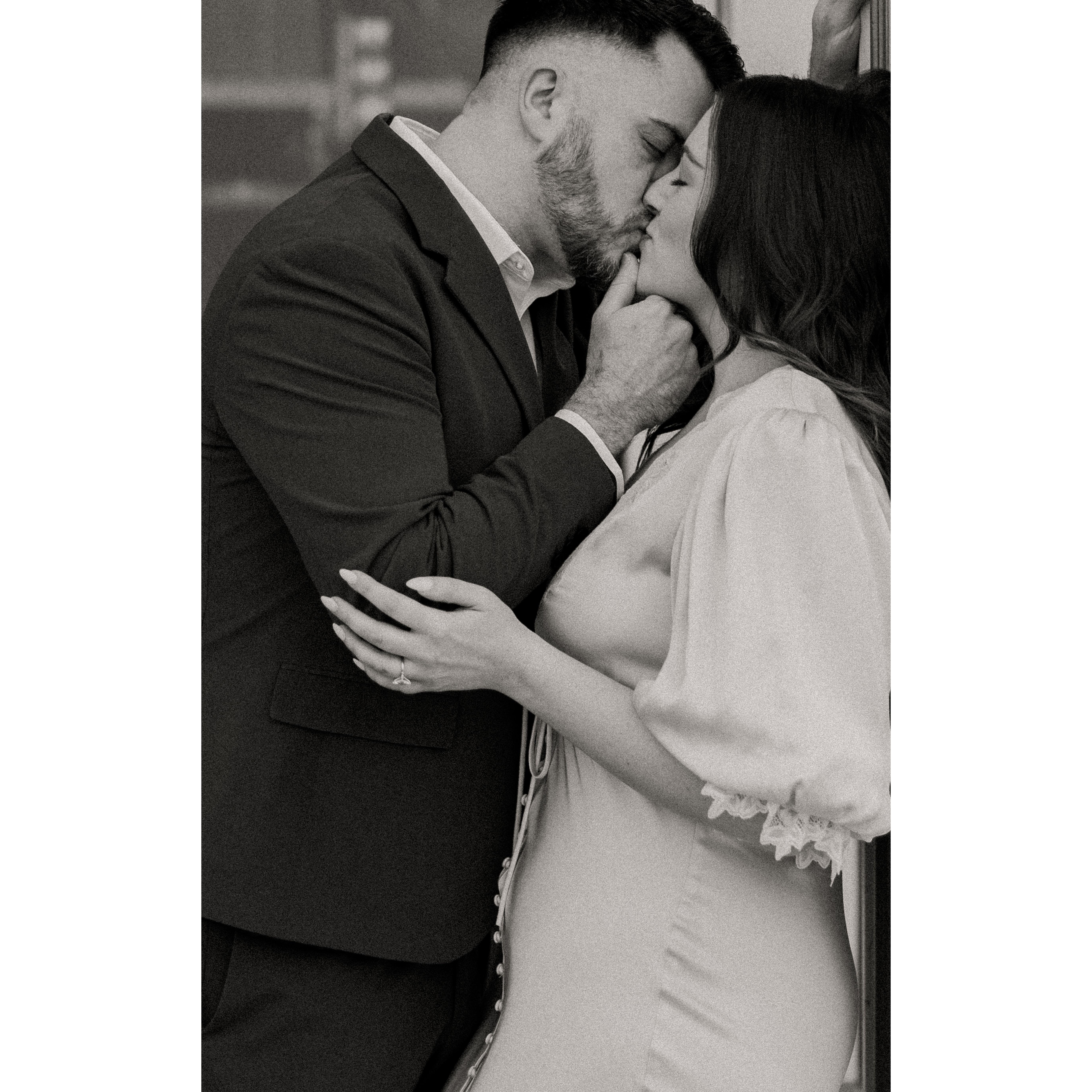 Our engagement photos - March 2025.