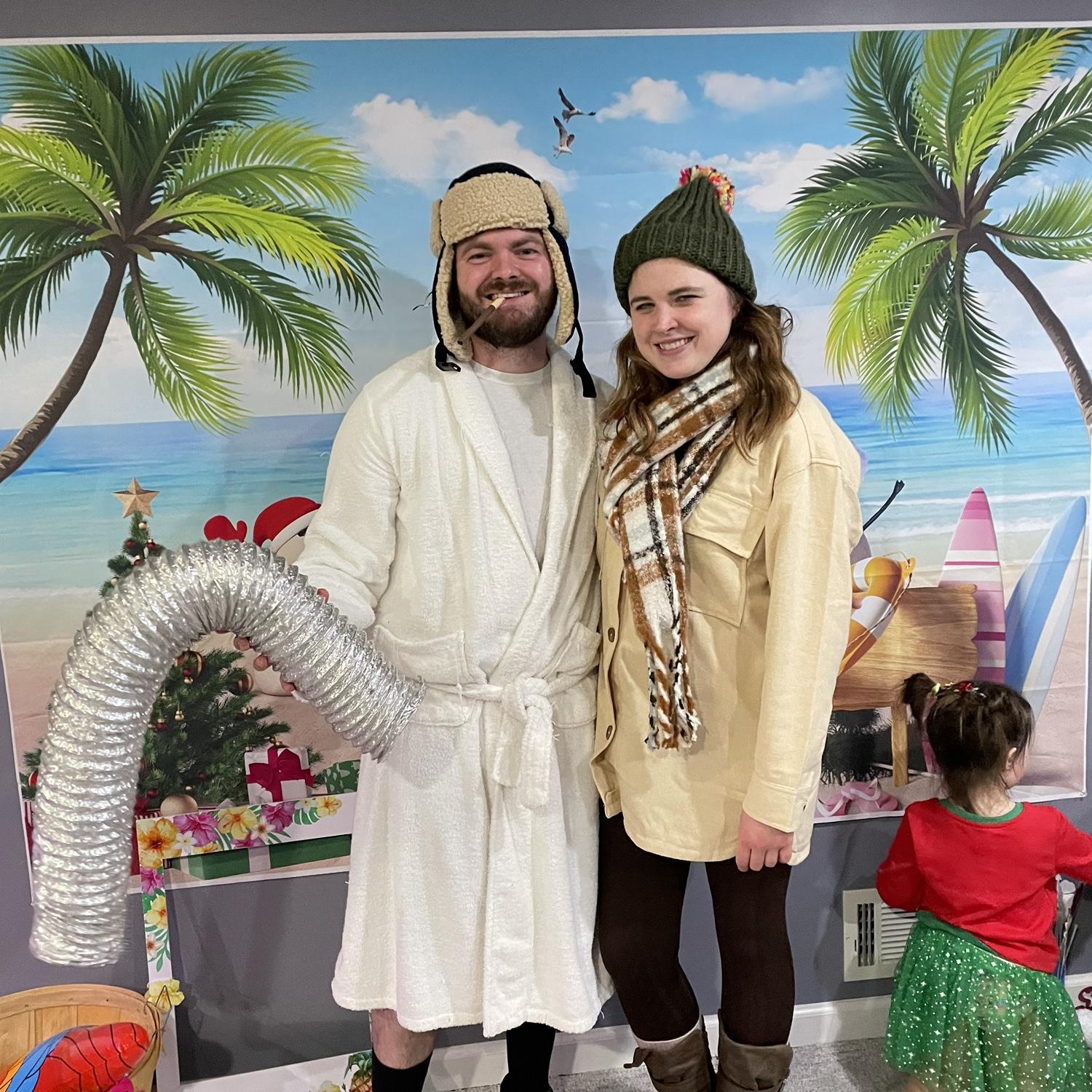 Cousin Eddie and Catherine