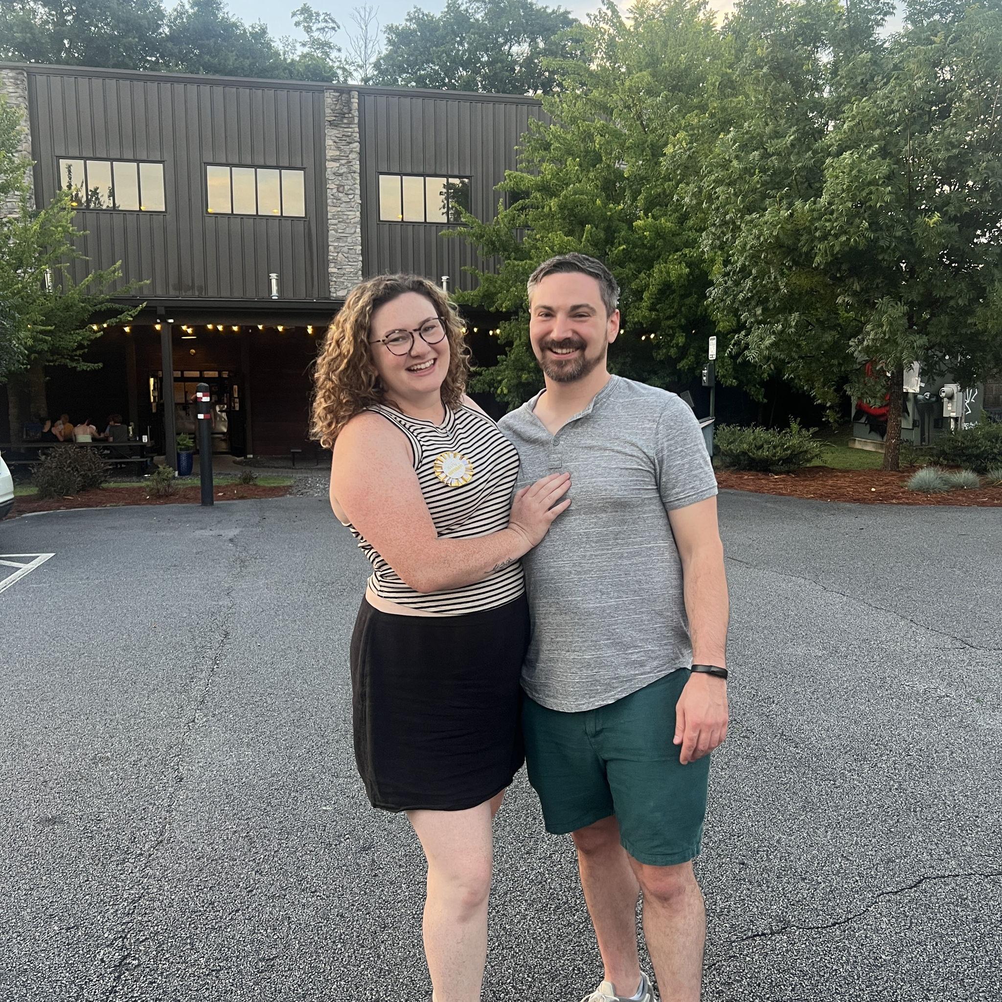 Taken after Amanda's birthday in 2025.