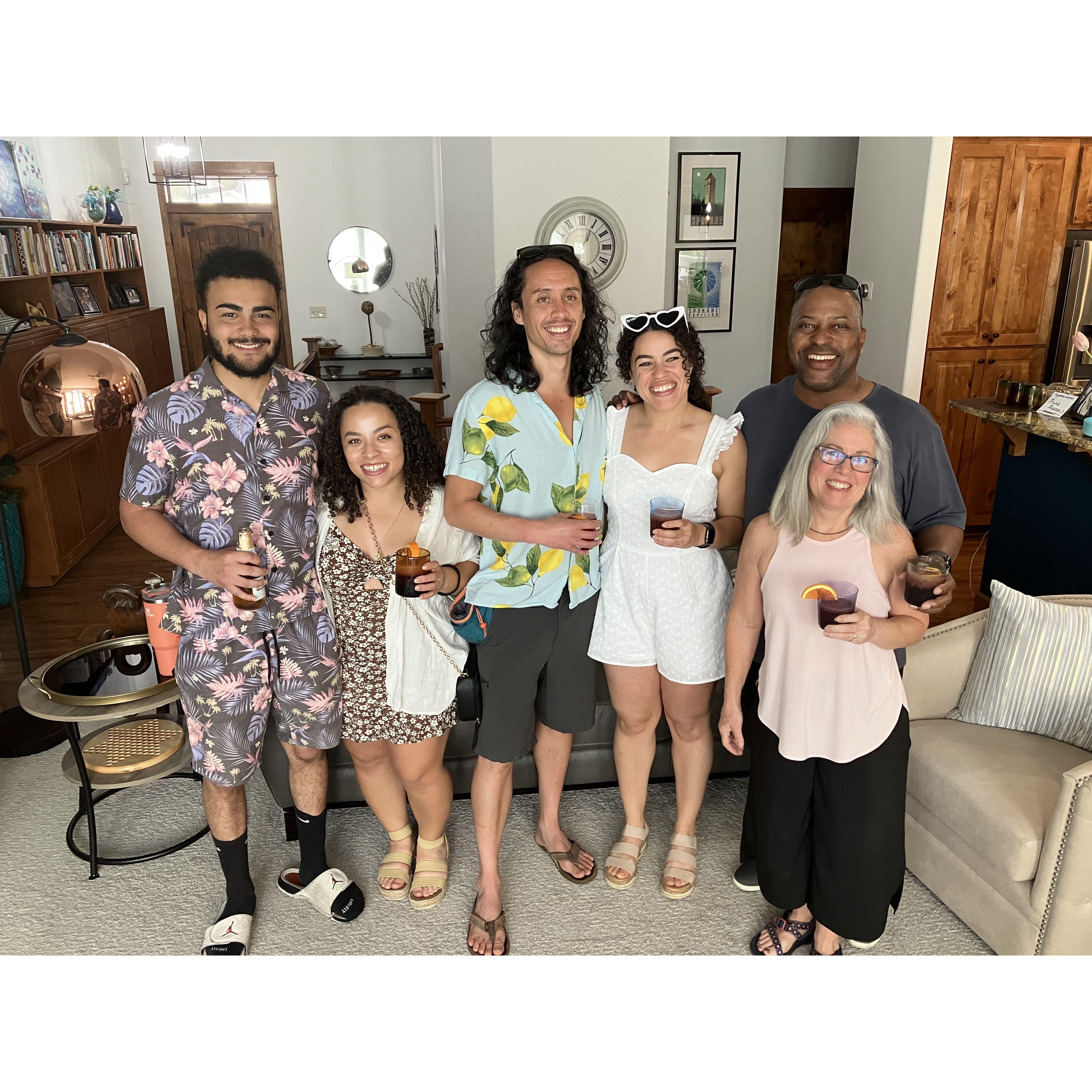 Engagement Party with some close friends and family, May 2023
