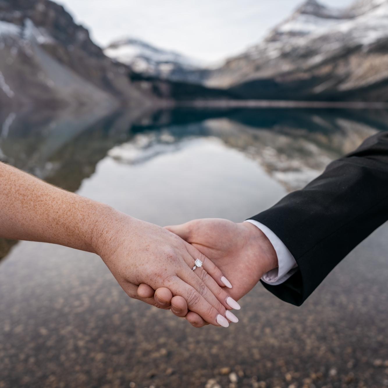 Bow Lake Ring Pic
