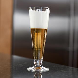 Footed Pilsner Glass, Set of 6