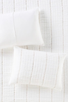 Striped Cotton Gauze Shams, Set of 2