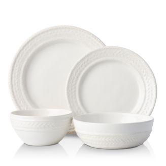 Juliska Le Panier Whitewash 4-Piece Place Setting