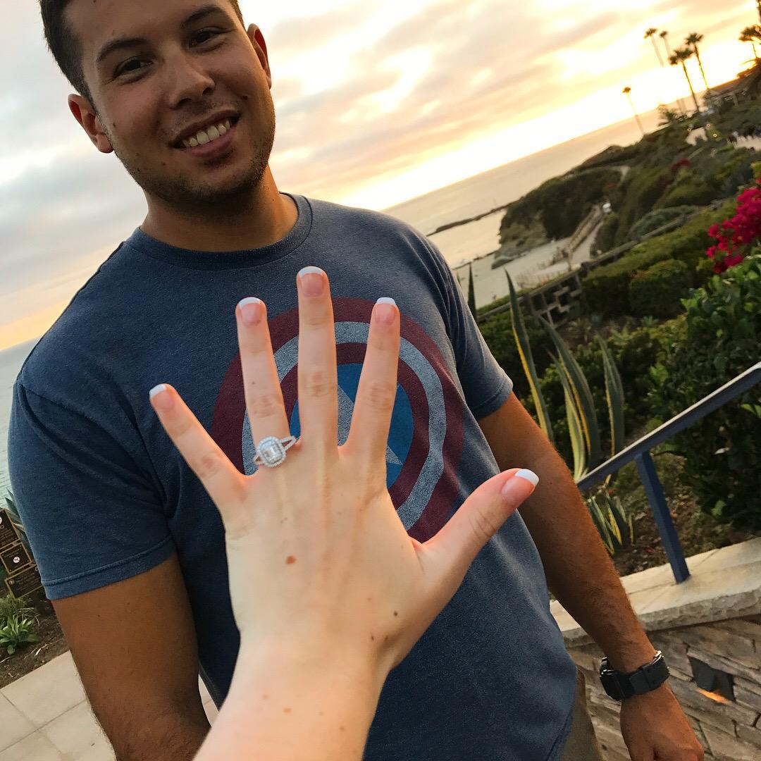 The day Brandon asked Morgan to marry him :)
