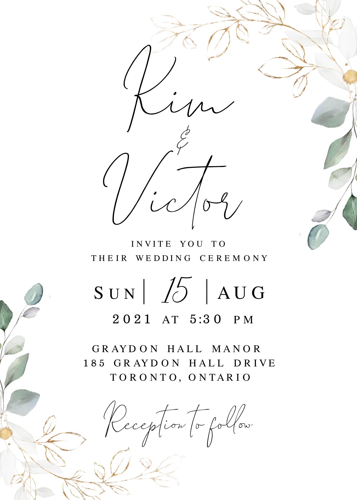 The Wedding Website of Kim Ha and Victor Nguyen