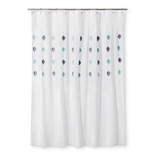 Shower Curtain - Diamond Fresh White - Threshold™